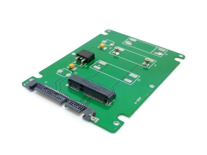 msata转sata3 转接卡ssd固态硬盘 2.5寸sata3转换器/转接盒 7mm